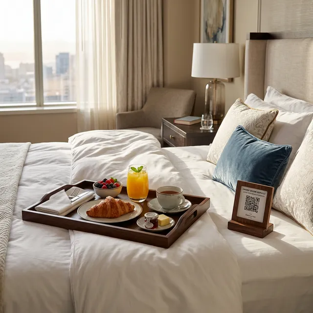 Otel Oda Servisi QR Menü Kurulumu ve Kullanımı